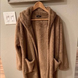 Cozy Teddy Hooded Sweater